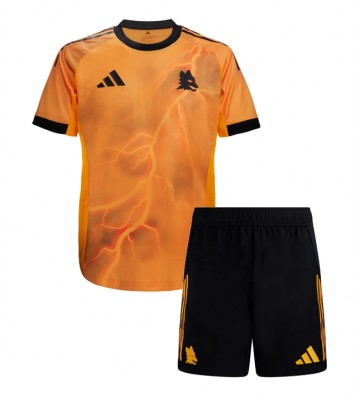 AS Roma Matias Soule #18 Udebanetrøje Børn 2025-26 Kortærmet (+ Korte bukser)